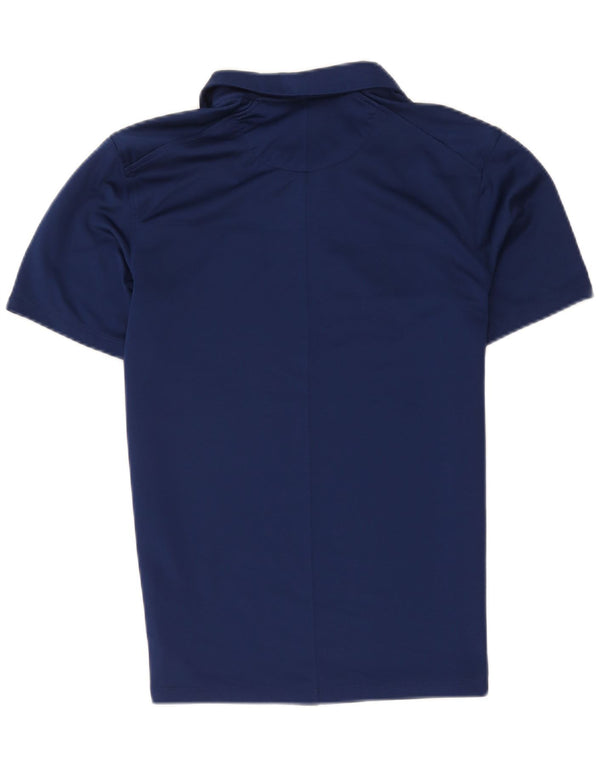 Nike Mens Dri Fit Polo Shirt Small Navy Blue Polyester