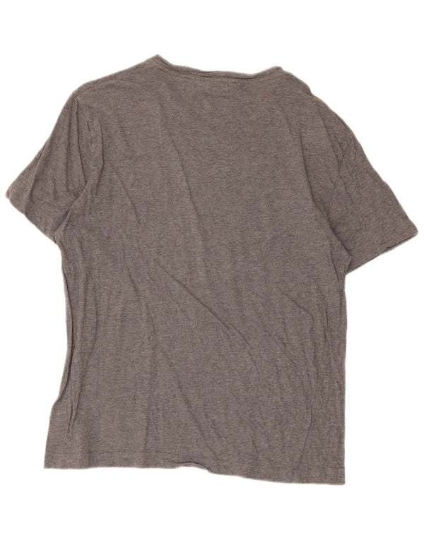 Calvin Klein Mens T-Shirt Top Large Grey Cotton