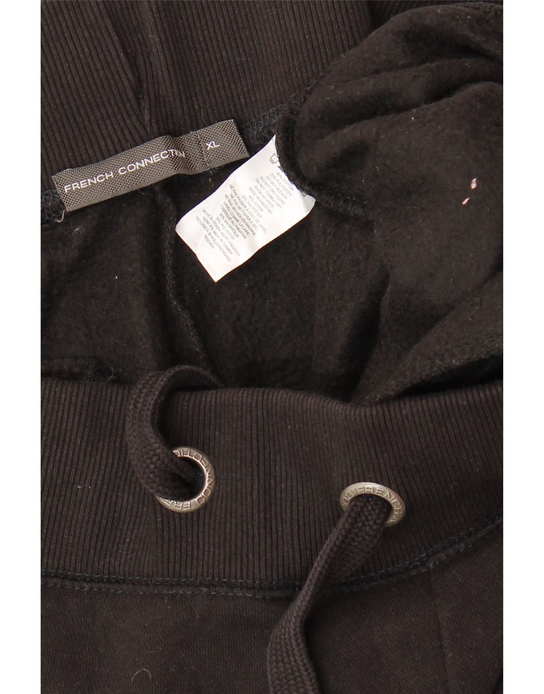 FRENCH CONNECTION Mens Tracksuit Trousers Joggers XL  Black Cotton