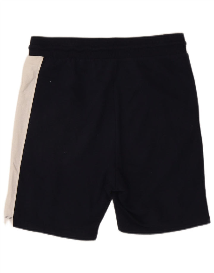 Jack & Jones Mens Sport Shorts Medium Navy Blue Colourblock Cotton