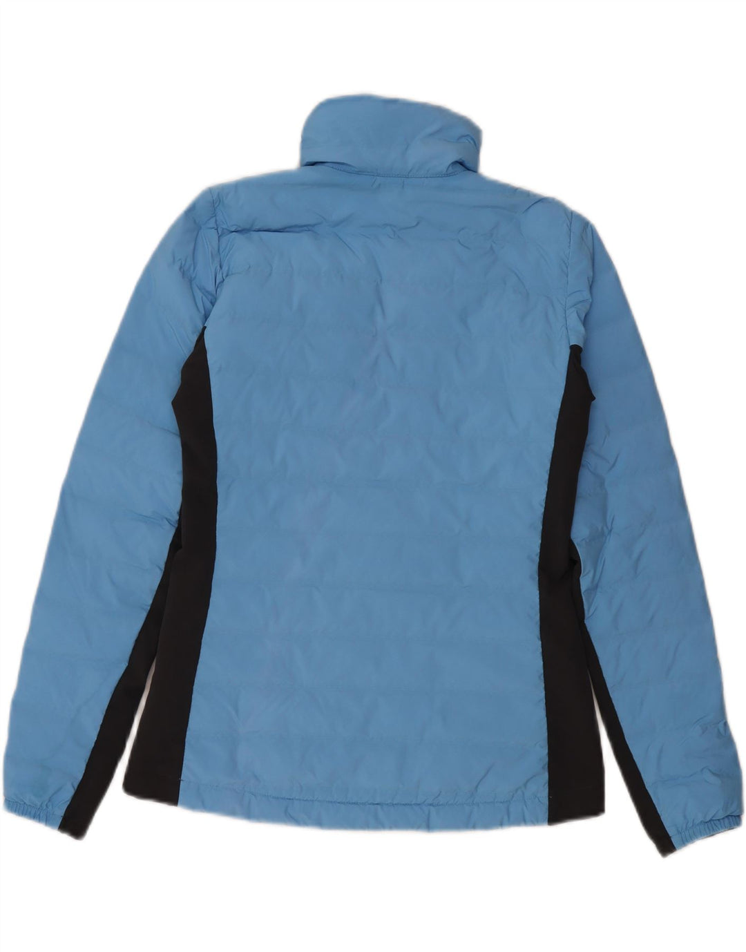 Helly Hansen Womens Padded Jacket UK 10 Small Blue Colourblock Polyester
