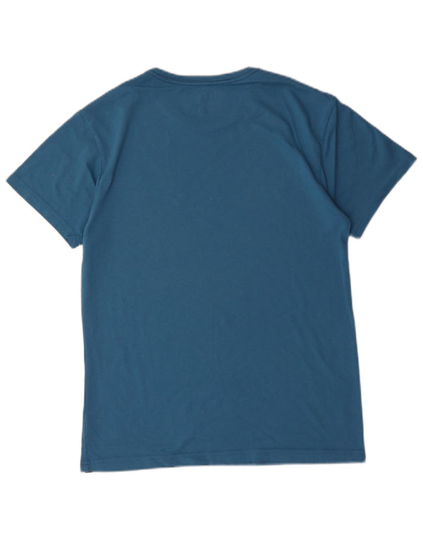 Hurley Mens Premium Fit Graphic T-Shirt Top Medium Blue Cotton