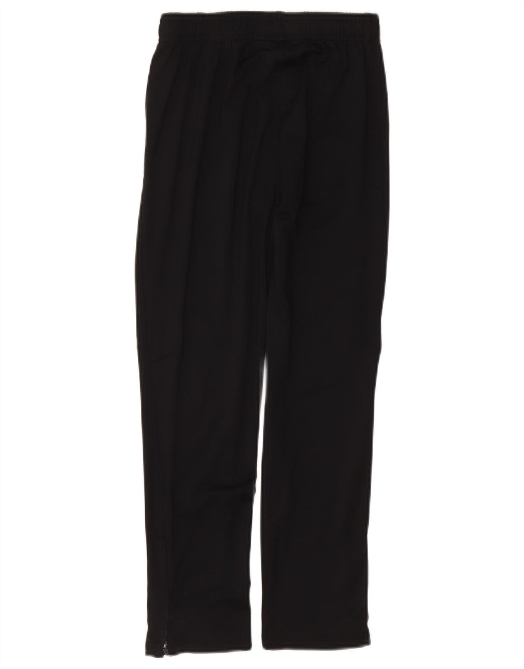 UNDER ARMOUR Boys Fitted Tracksuit Trousers 9-10 Years Medium Black