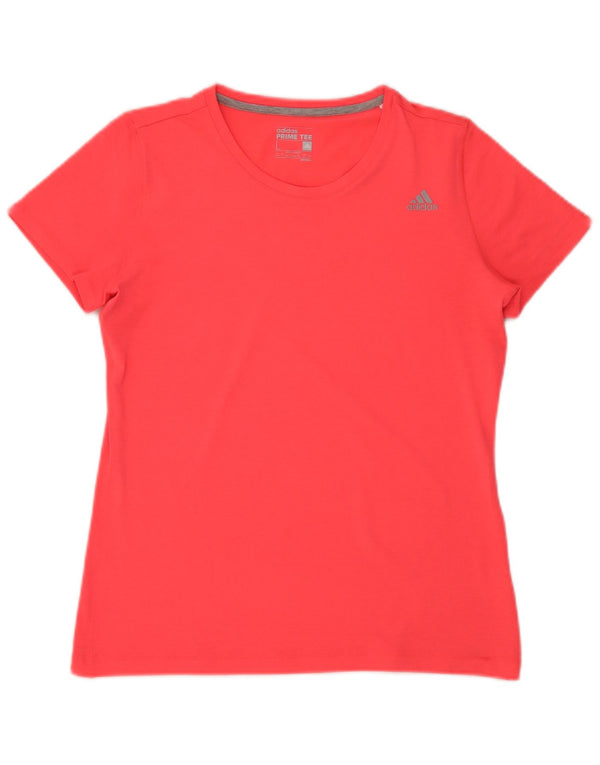 Adidas Womens T-Shirt Top UK 16/18 Large Pink