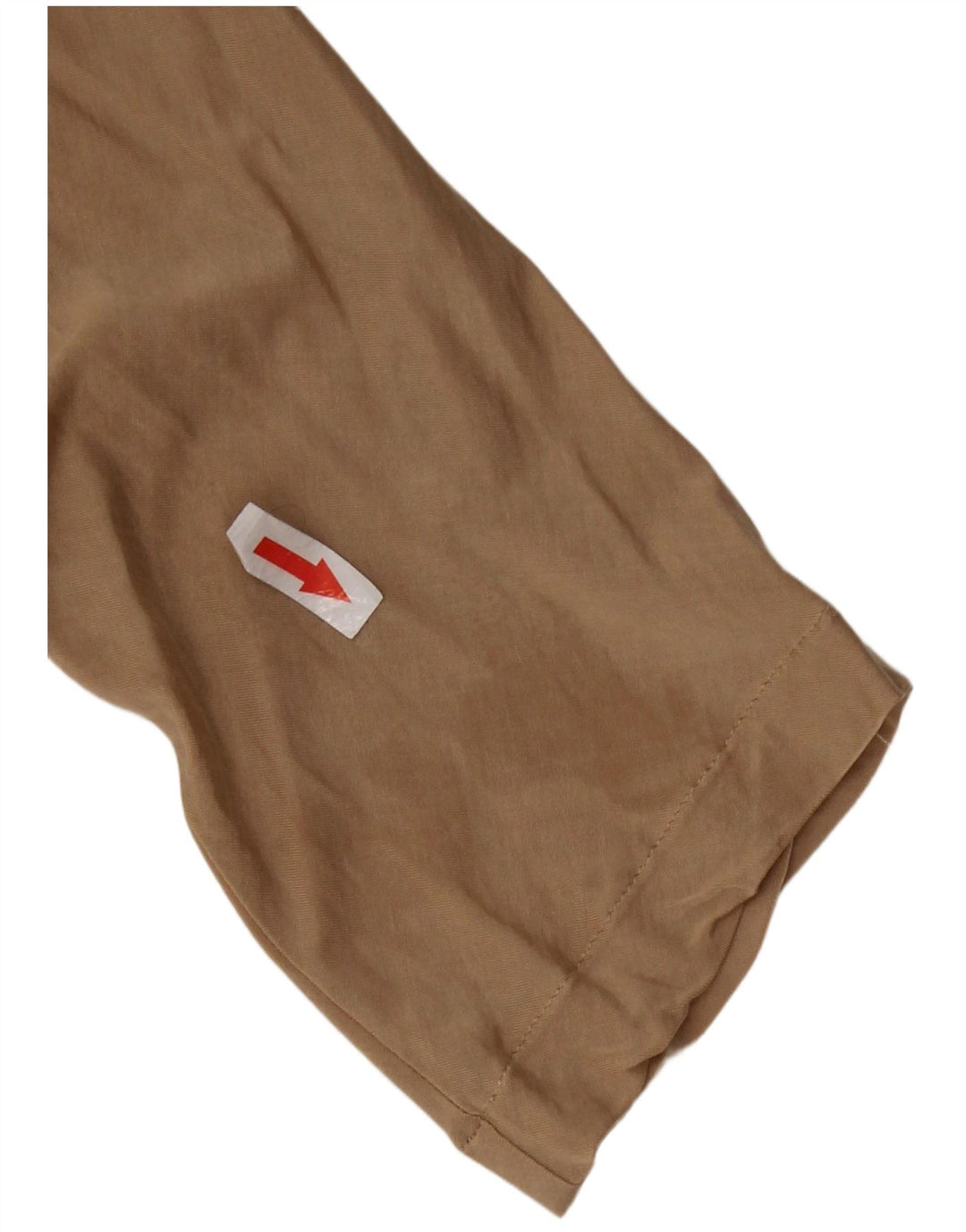 TRUSSARDI Womens 3/4 Sleeve Blouse Top UK 8 Small Beige