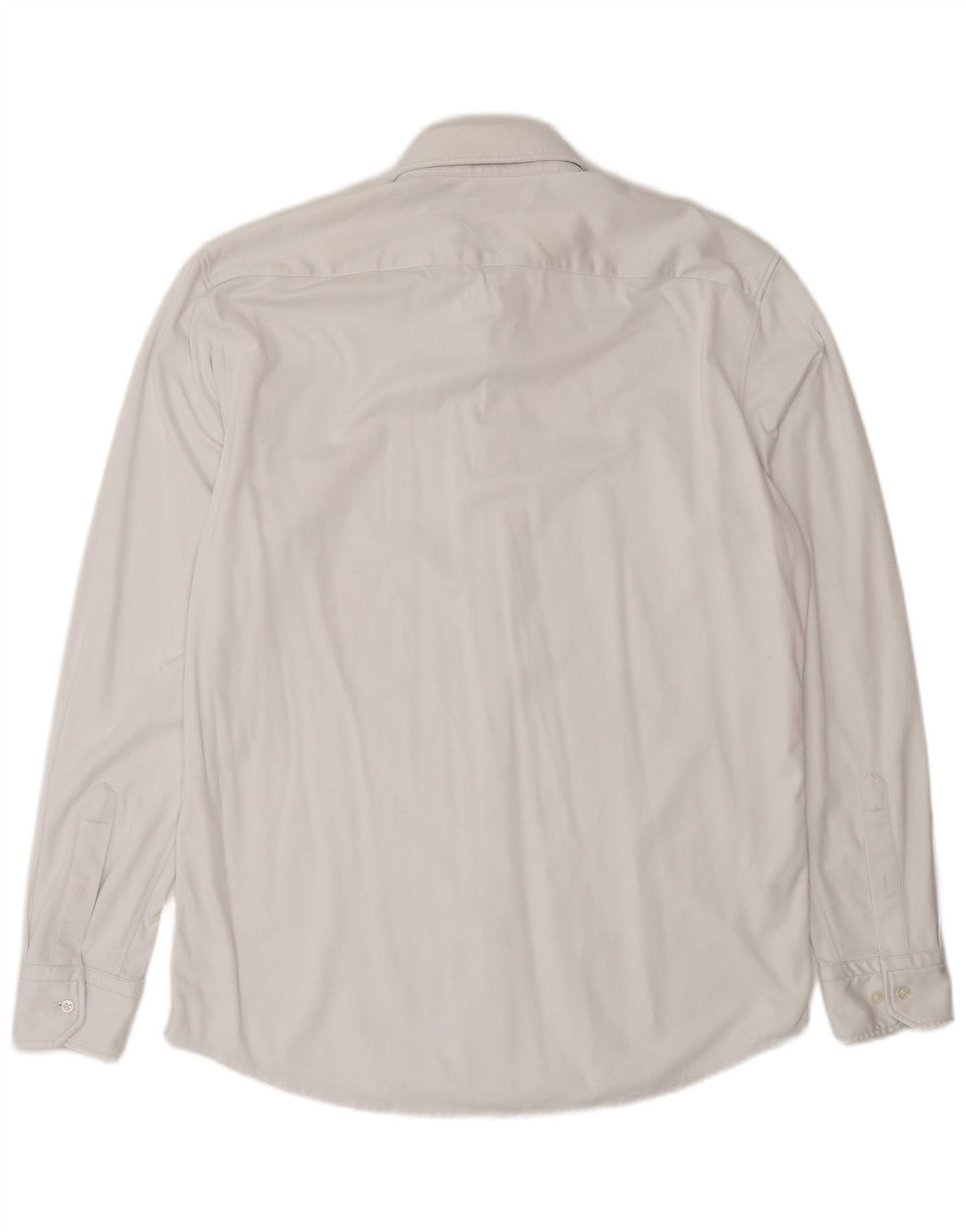 Hugo Boss Mens Regular Fit Shirt Size 41 16 Large White Cotton