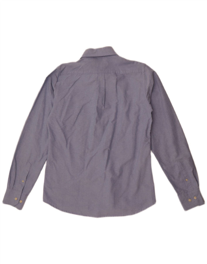 Marina Militare Mens Shirt Small Blue Cotton