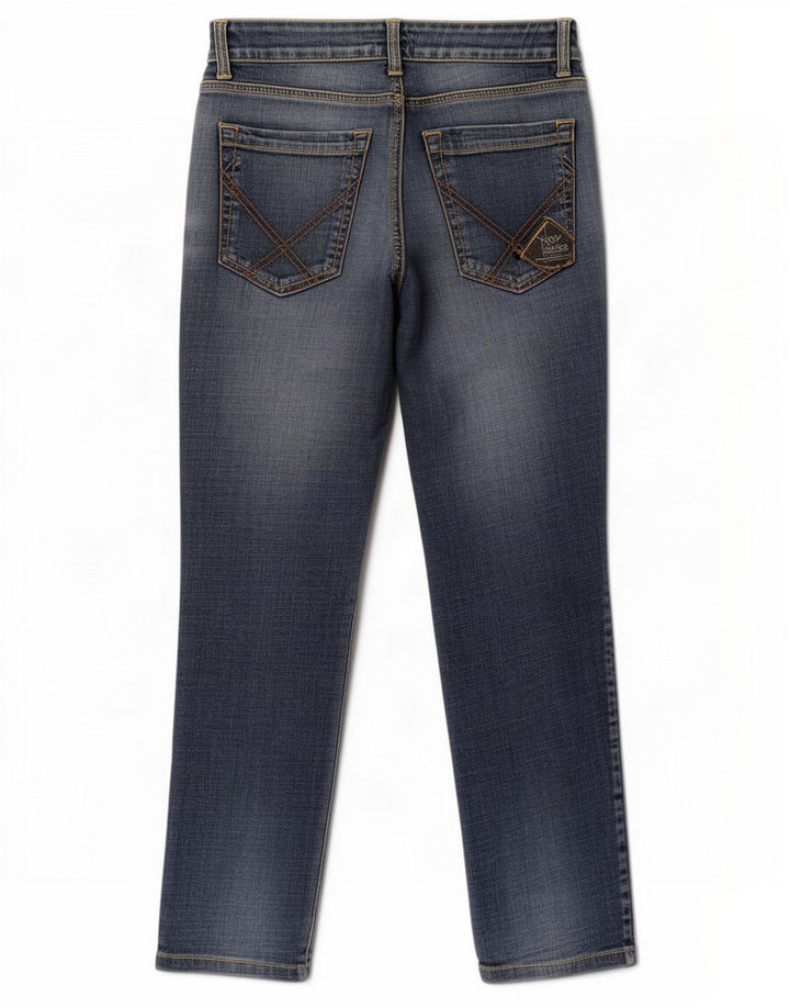 Roy Rogers Womens Seven Bell Slim Jeans W27 L29 Blue