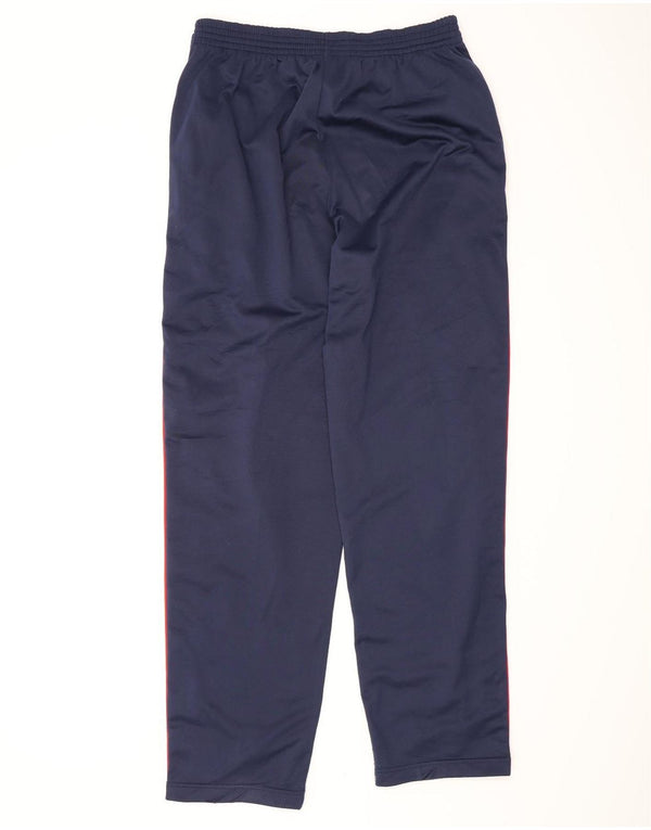 Champion Mens Graphic Tracksuit Trousers Large Navy Blue Colourblock
