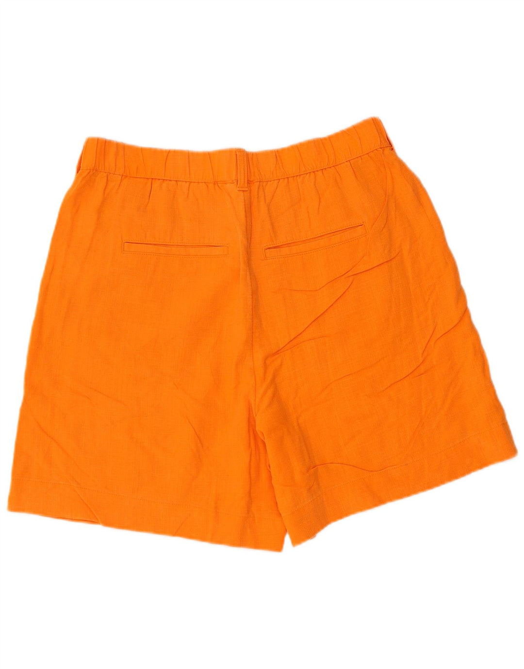 MARKS & SPENCER Womens Per Una Chino Shorts UK 12 Medium W32  Orange