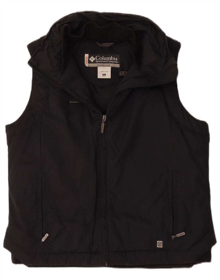 Columbia Womens Gilet UK 18 XL Black Polyester