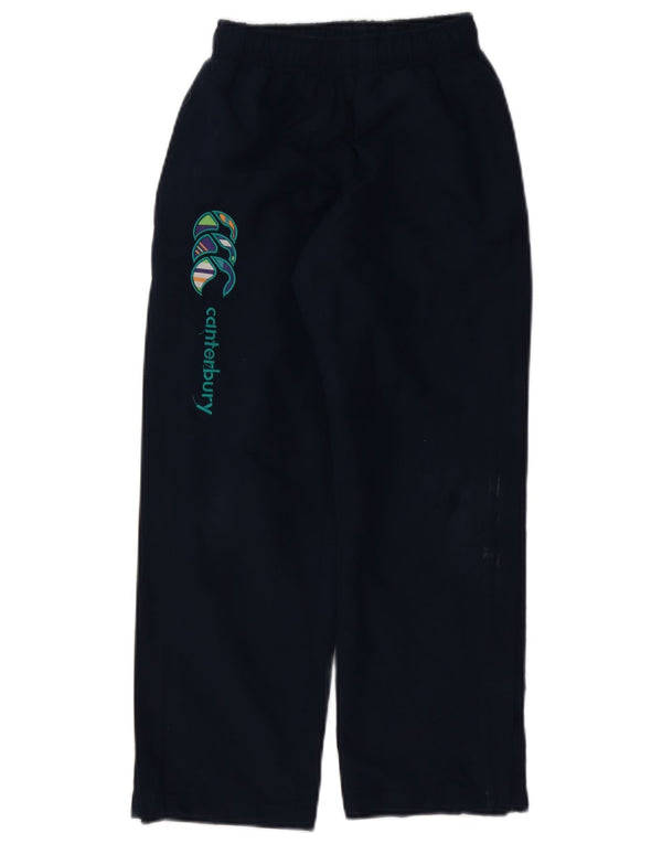 Canterbury Boys Uglies Graphic Tracksuit Trousers 7-8 Years Navy Blue
