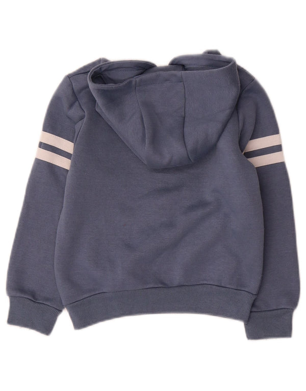 Ellesse Boys Graphic Hoodie Jumper 5-6 Years Blue Colourblock Cotton