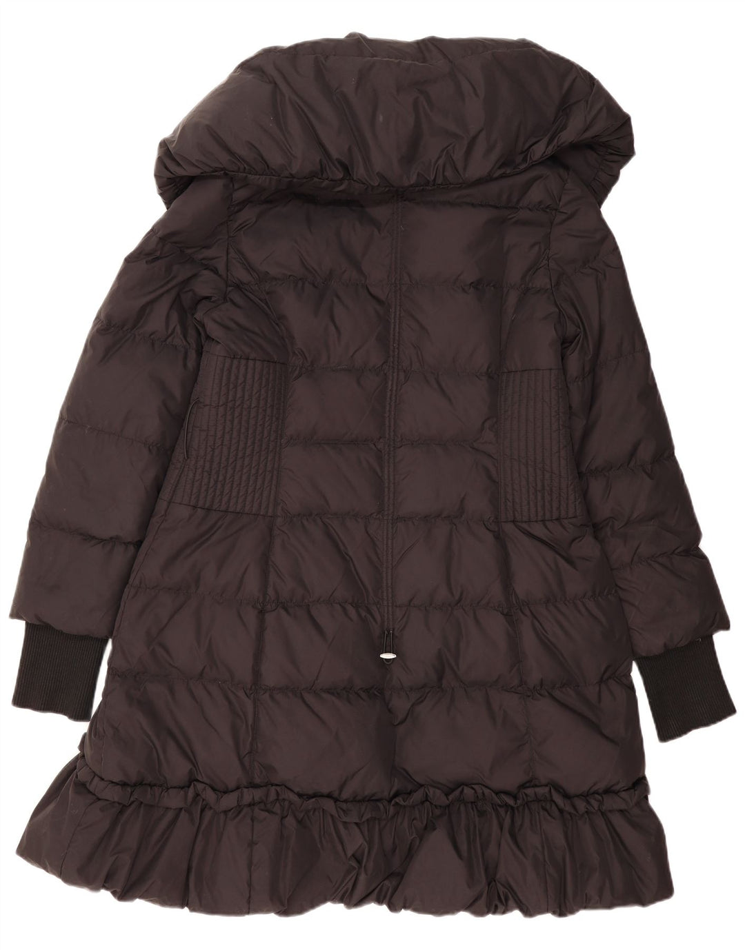 Karen Millen Womens Padded Coat UK 14 Large Black Polyamide