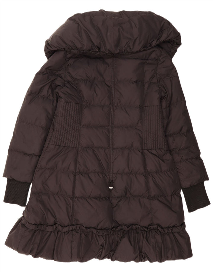 Karen Millen Womens Padded Coat UK 14 Large Black Polyamide
