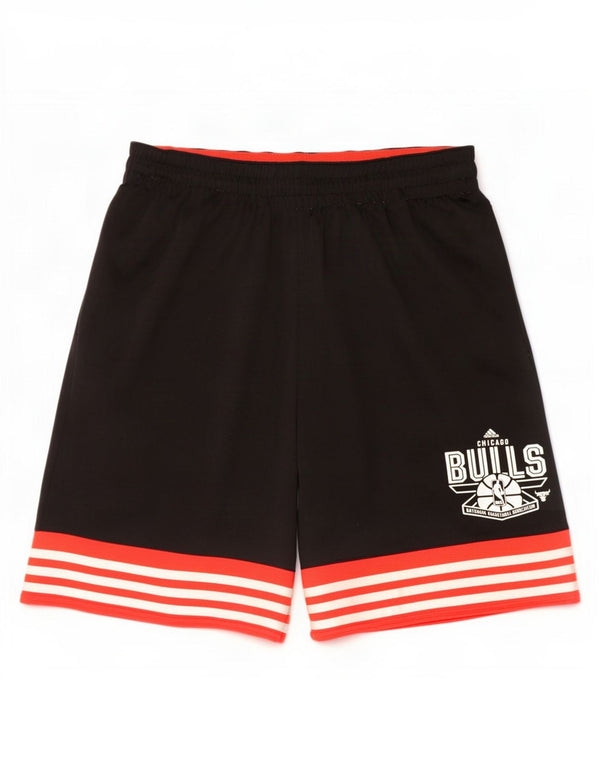 Adidas Mens Chicago Bulls Graphic Sport Shorts Large Black Colourblock