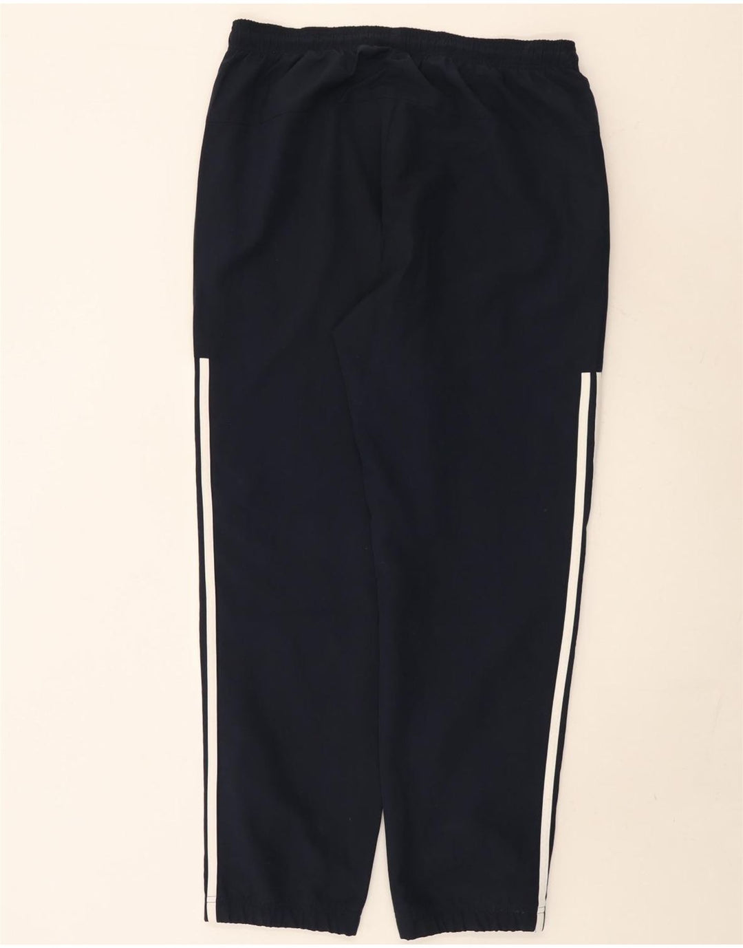 Adidas Mens Tracksuit Trousers Large Navy Blue Polyester