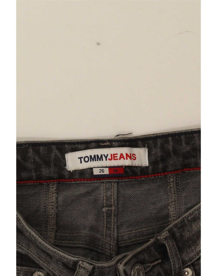 Tommy Hilfiger Womens Tapered Jeans W26 L25 Grey