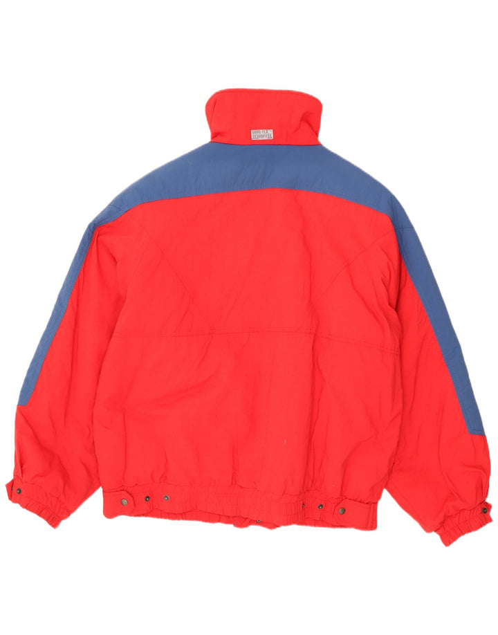 Schoffel Mens Gore-Tex Ski Jacket XL Red Colourblock Polyamide
