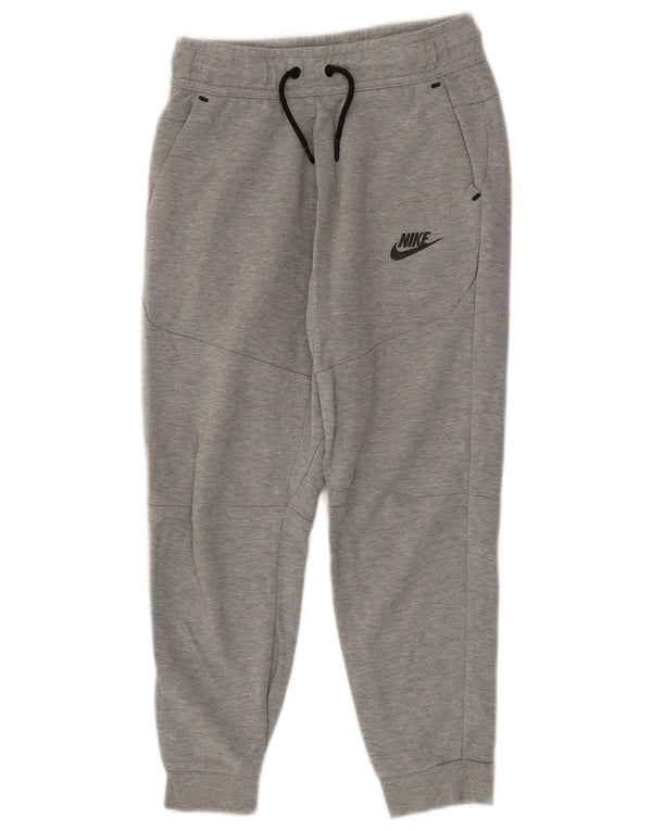Nike Boys Tracksuit Trousers Joggers 10-11 Years Medium Grey Flecked
