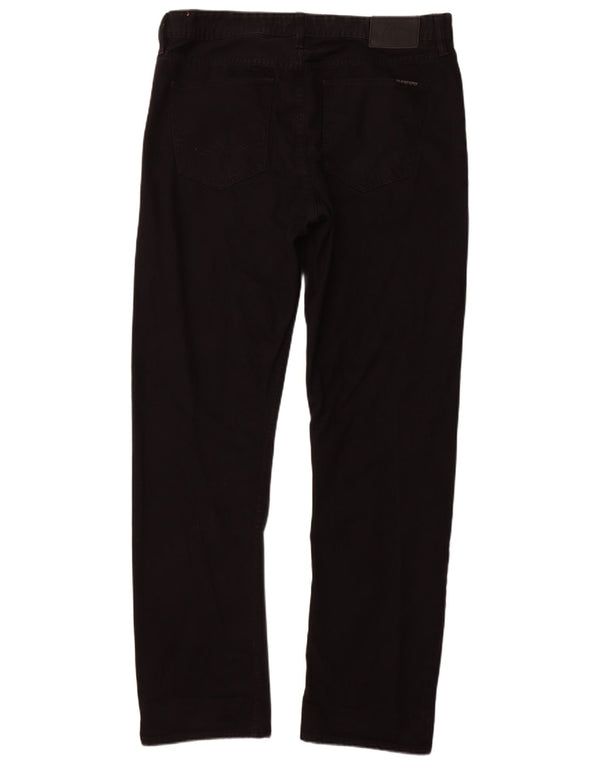 Superdry Mens Copperfill Loose Straight Jeans W36 L34 Black Cotton