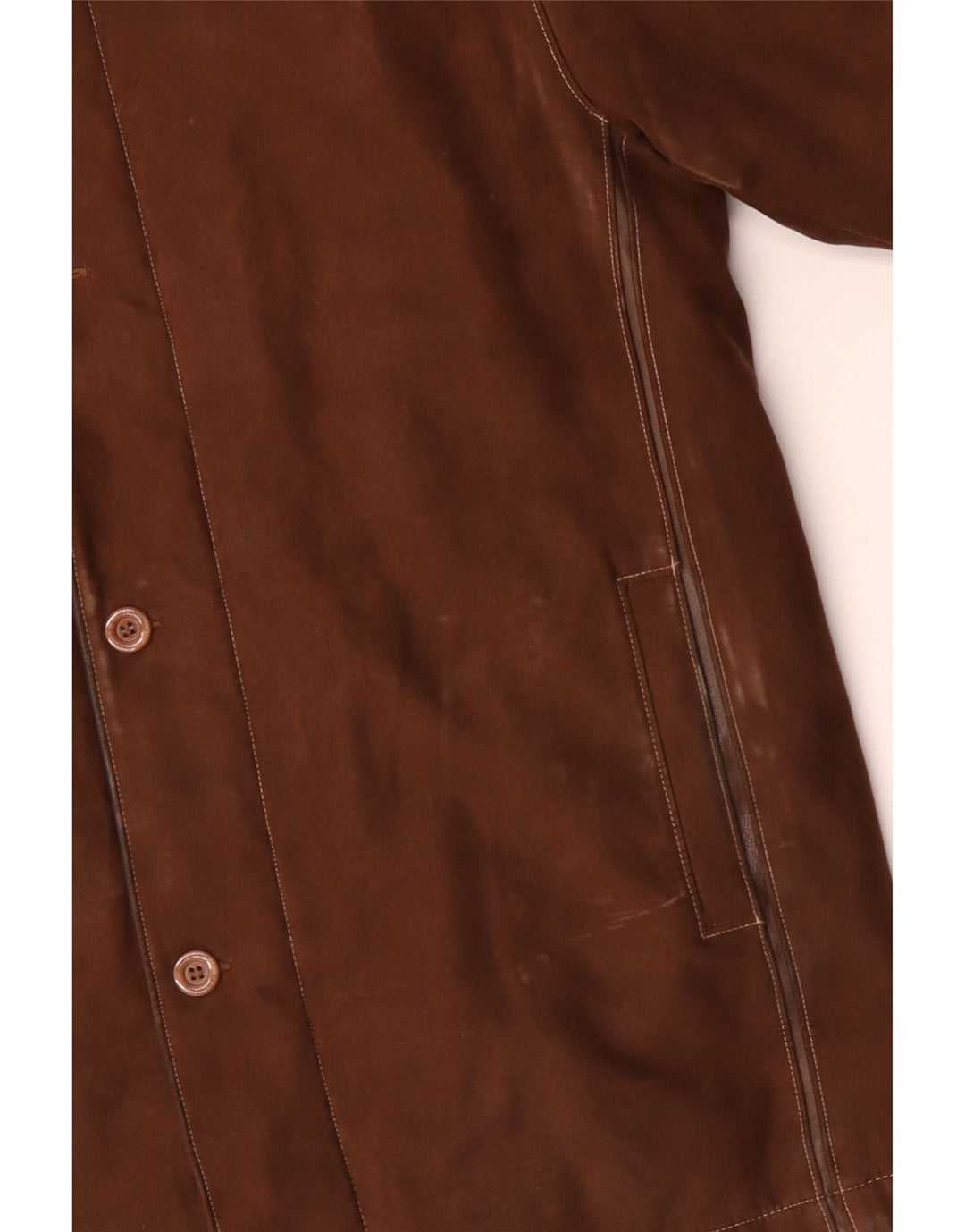 Vintage Mens Windbreaker Jacket EU 56 3XL Brown