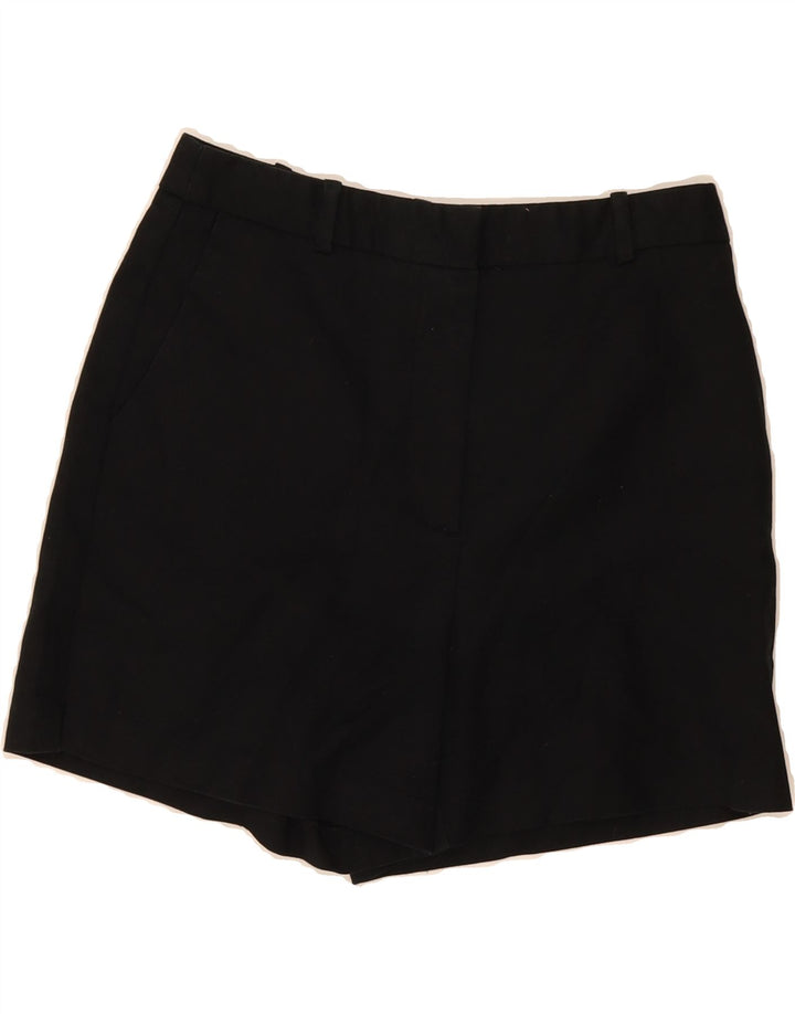 ZARA Womens Chino Shorts Small W26 Black Cotton Vintage Zara and Second-Hand Zara from Messina Hembry 