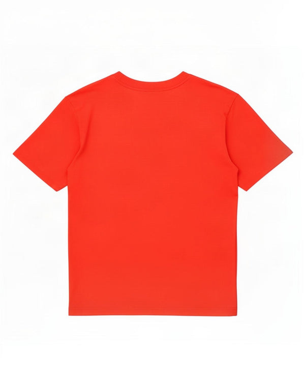 Vintage Womens Graphic T-Shirt Top UK 16 Large Red Cotton
