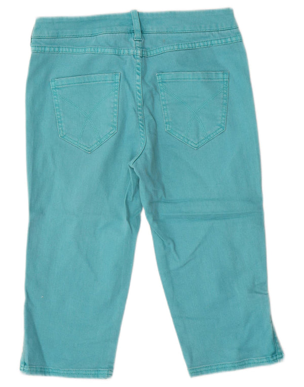Crew Clothing Womens Bermuda Denim Shorts UK 8 Small W28 Blue