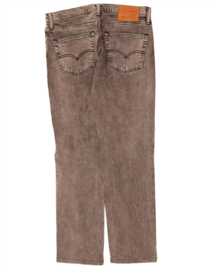 LEVI'S Mens 511 Slim Jeans W31 L28 Grey Cotton