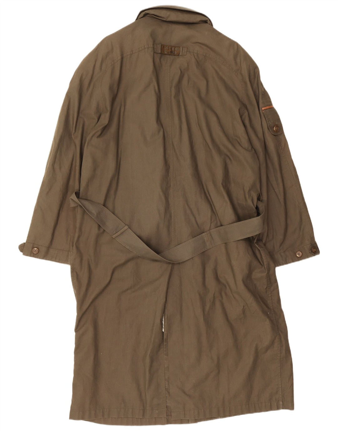 Vintage Mens Overcoat UK 40 Large Khaki