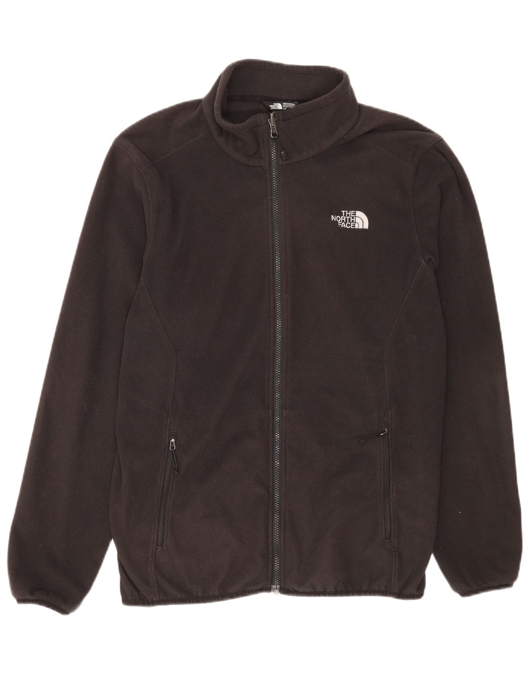 The North Face Mens Fleece Jacket UK 40 Large Black Polyester