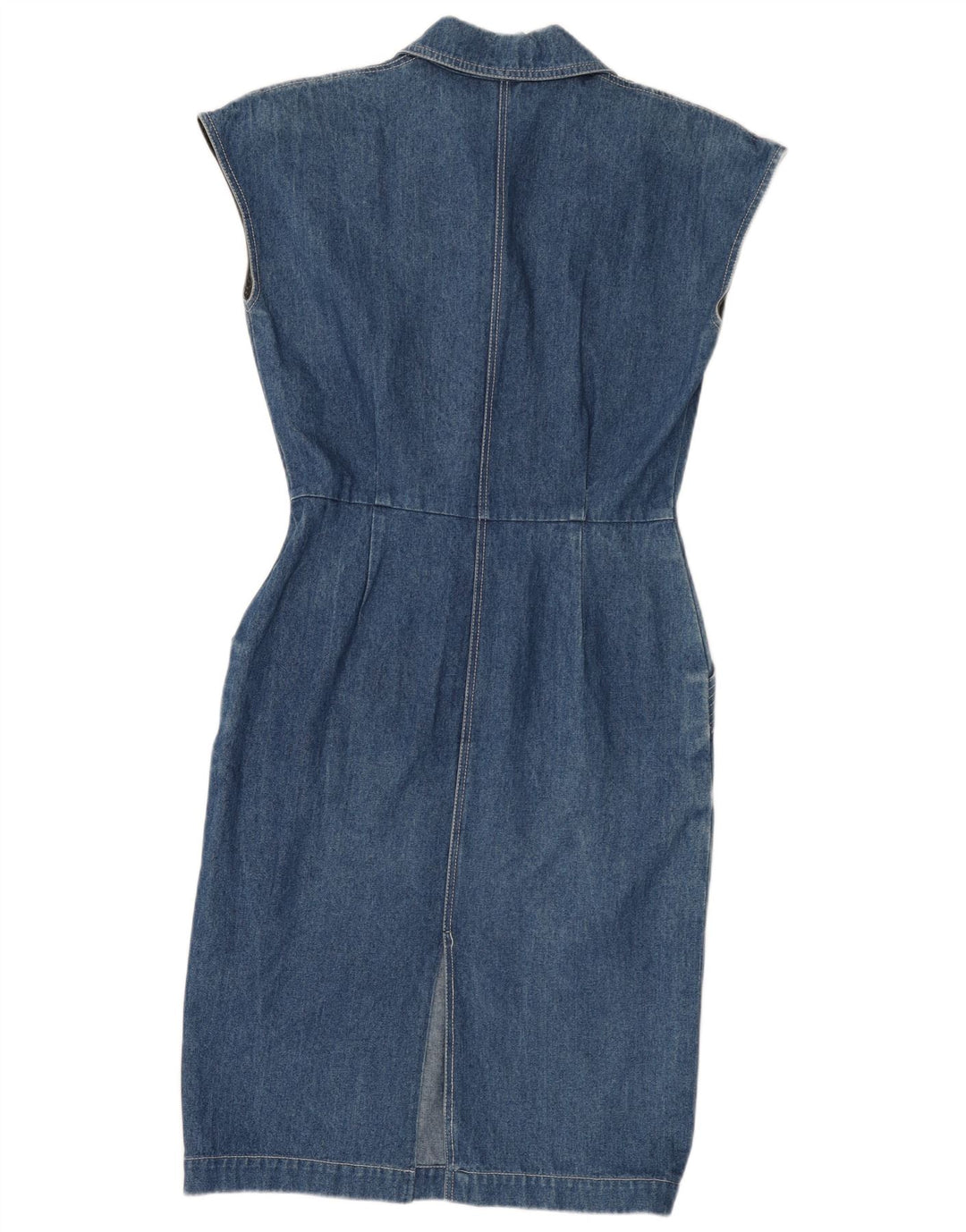 Privilegio Womens Denim Dress UK 14 Medium Blue