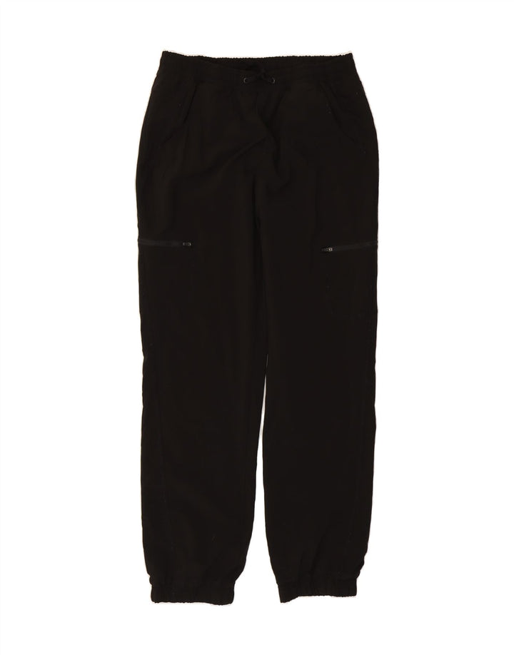 EDDIE BAUER Womens Joggers Cargo Trousers US 6 Medium  W30 L31  Black Vintage Eddie Bauer and Second-Hand Eddie Bauer from Messina Hembry 