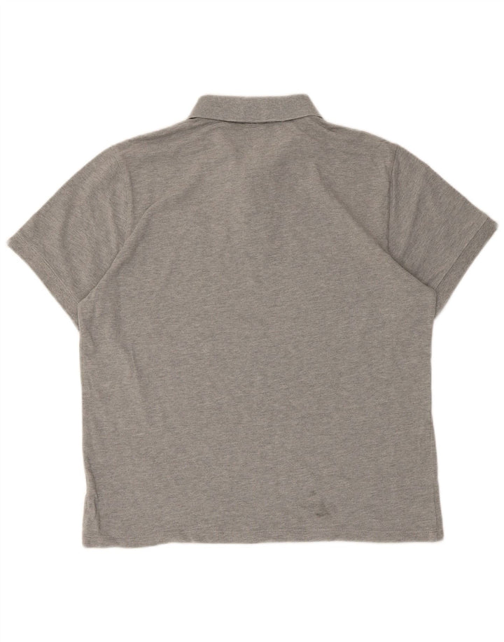 Nike Mens Polo Shirt Medium Grey Flecked