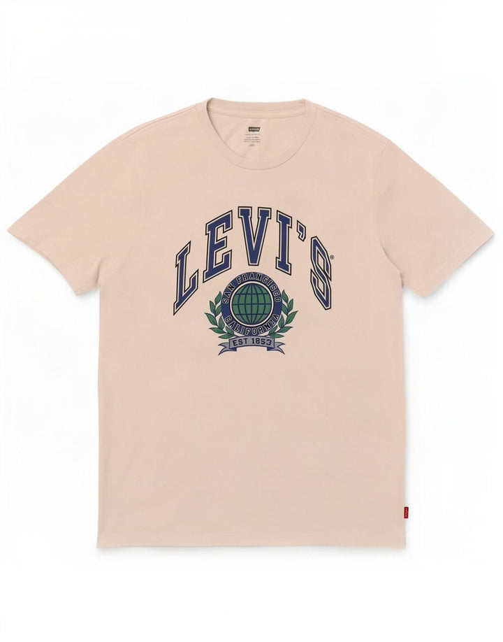 Levi's Mens Graphic T-Shirt Top Large White Cotton