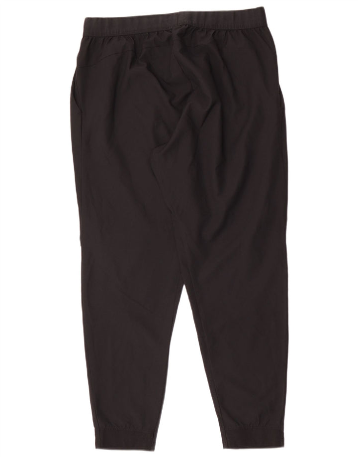 Nike Mens Dri Fit Tracksuit Trousers Joggers Large  Black Polyester
