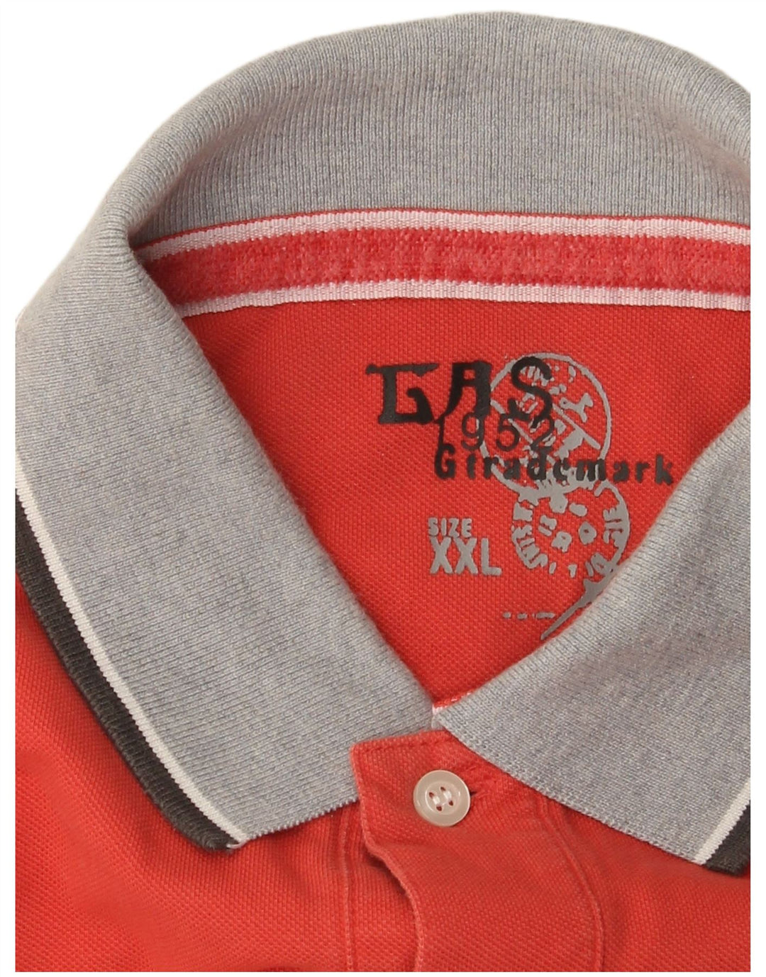 Gas Mens Polo Shirt 2XL Orange