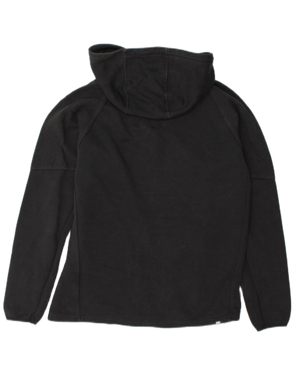 Puma Mens Graphic Zip Hoodie Sweater Large Black Cotton