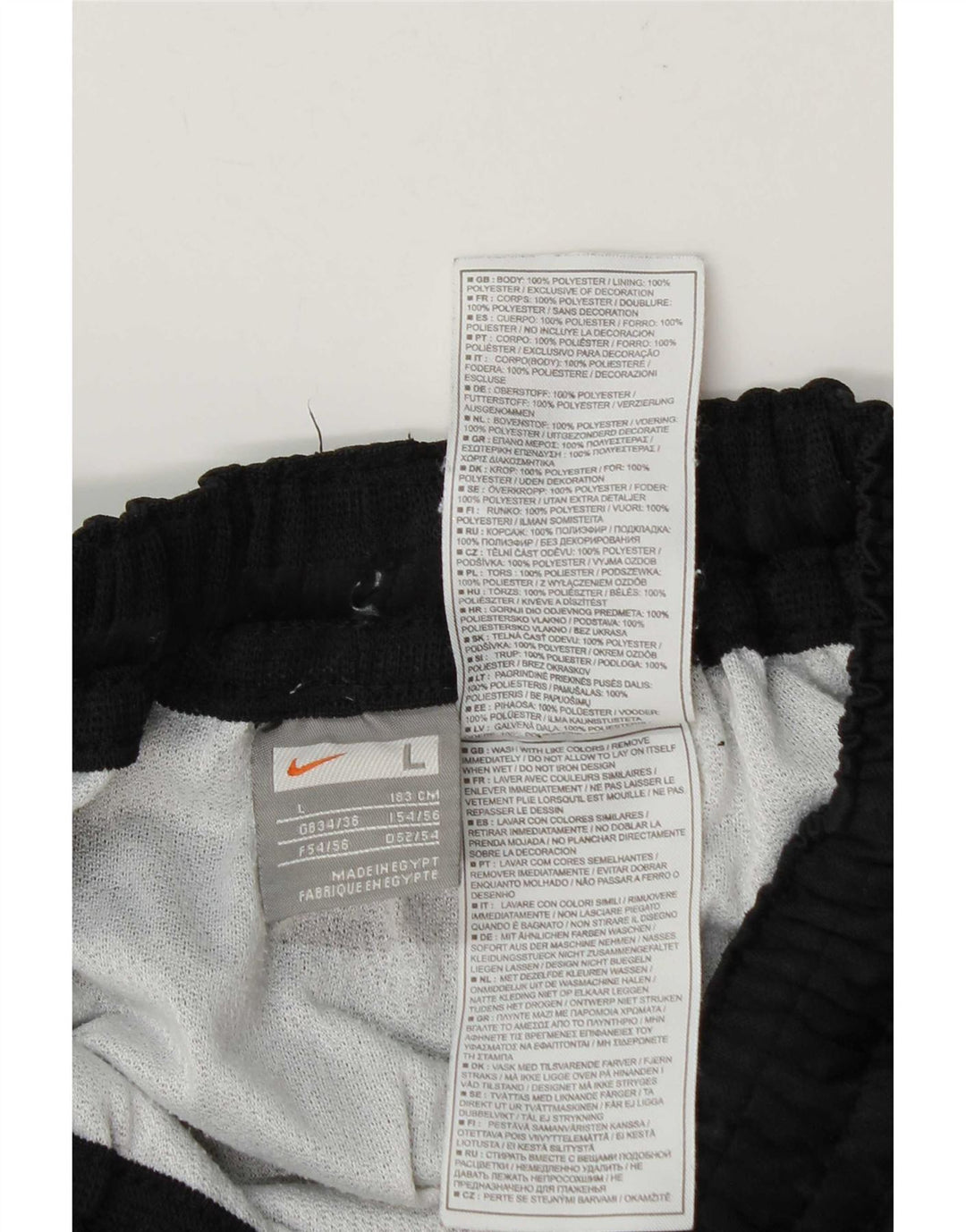 Nike Mens Sport Shorts Large  Black Polyester