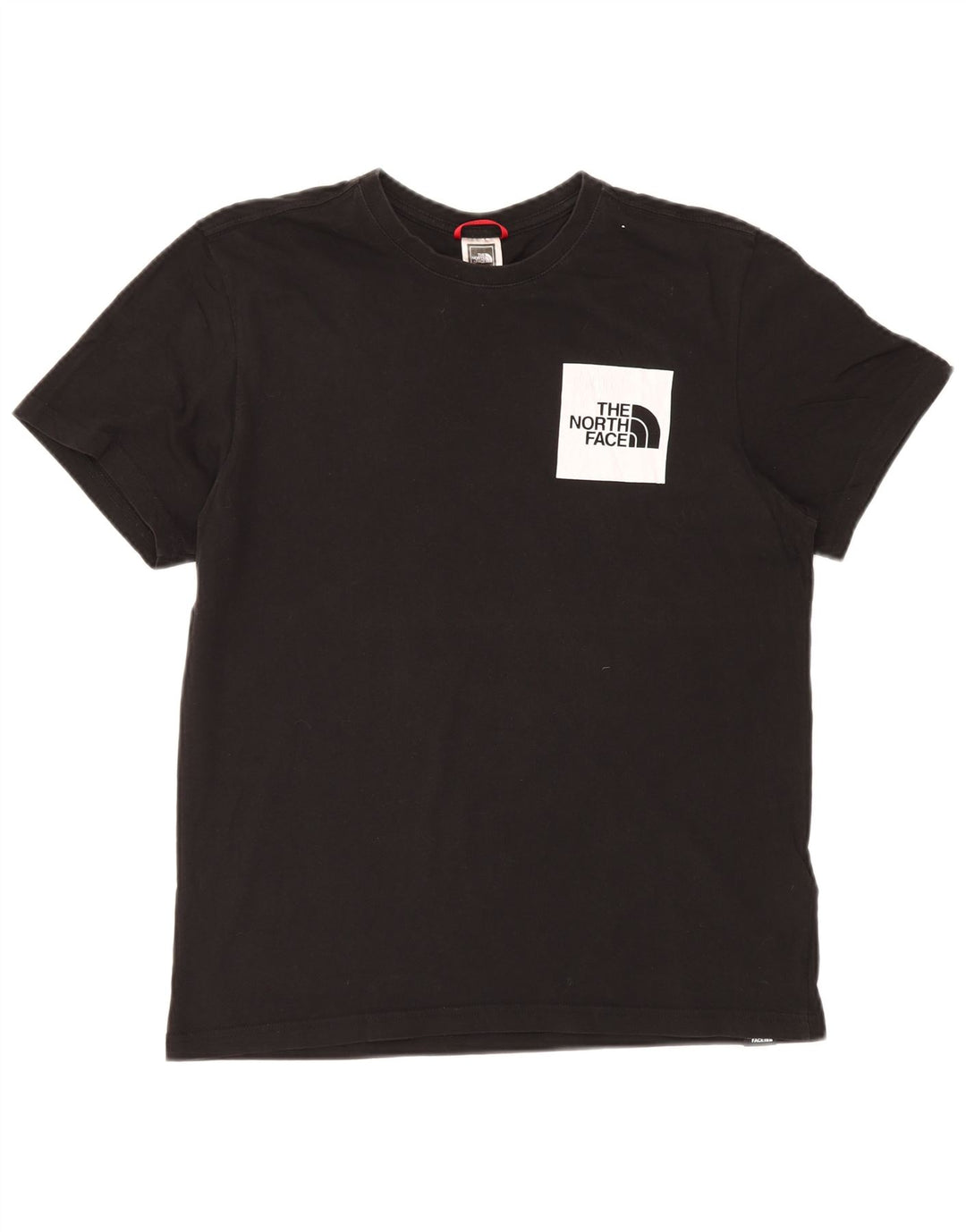 The North Face Mens T-Shirt Top Medium Black Cotton