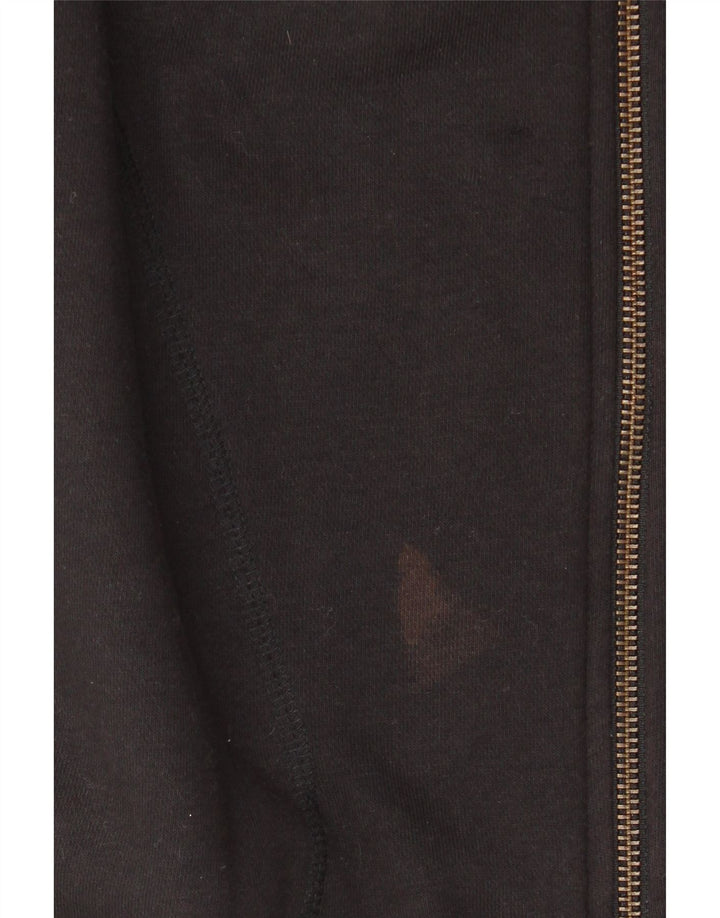 NIKE Mens Tracksuit Top Jacket UK 45/47 XL Black Cotton