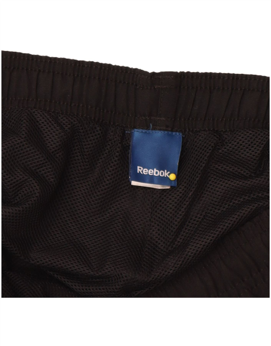 Reebok Mens Tracksuit Trousers Small  Black Polyester