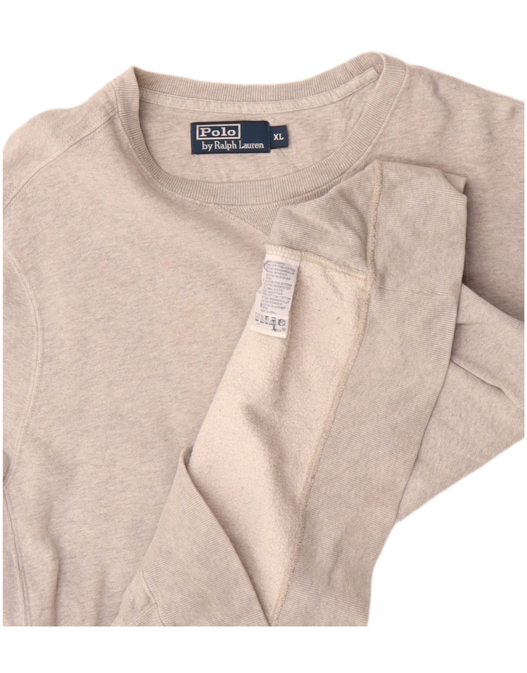 Polo Ralph Lauren Mens Sweatshirt Jumper XL Grey Cotton