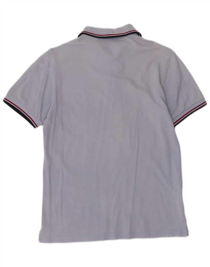 Fred Perry Mens Polo Shirt Small Blue Cotton