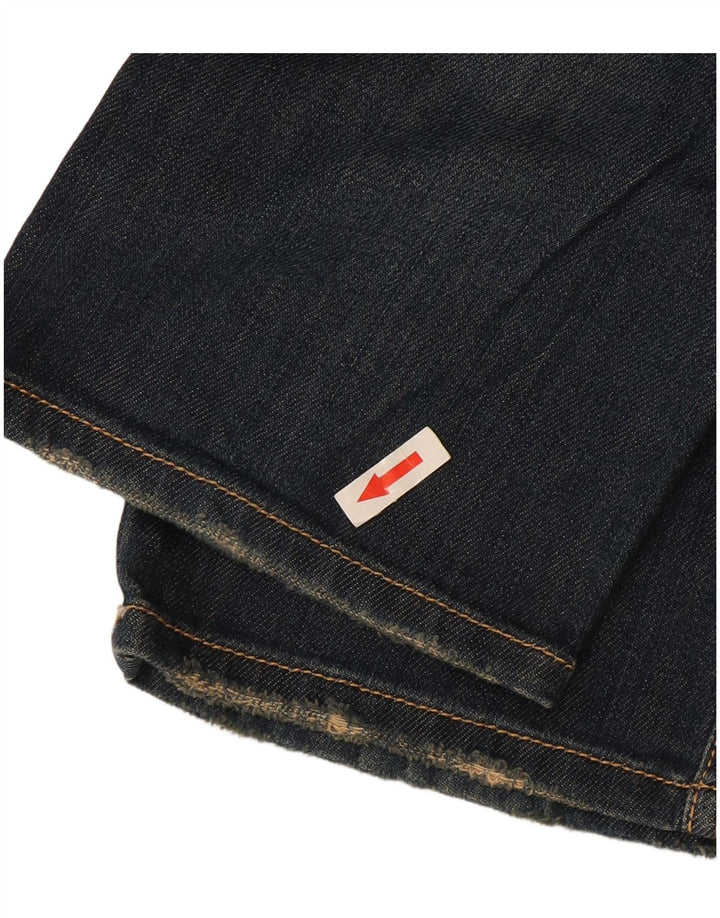 Roy Rogers Womens Straight Jeans W30 L33 Navy Blue
