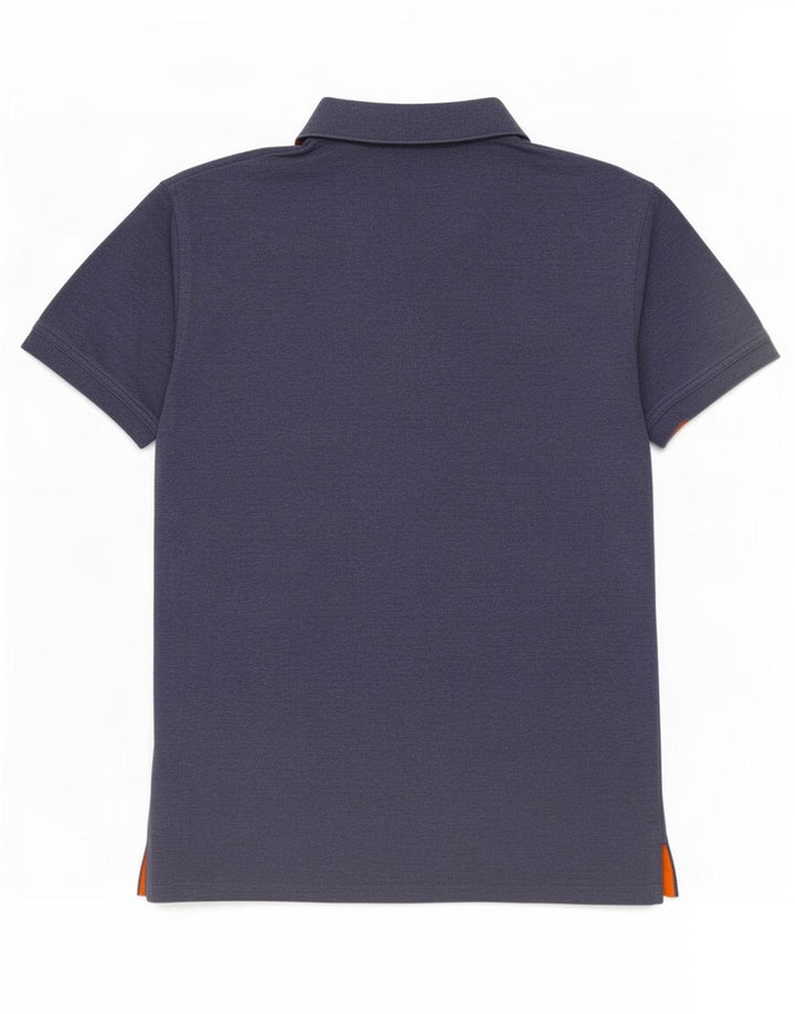 Gant Mens Polo Shirt Medium Blue Cotton