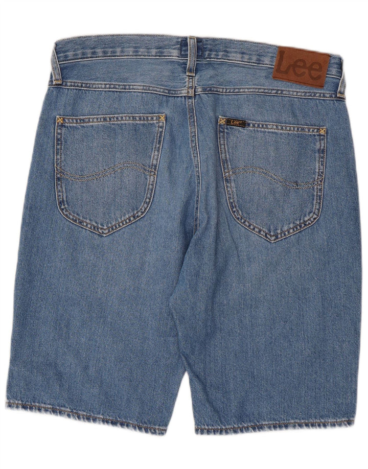 LEE Mens Denim Shorts W34 Large Blue