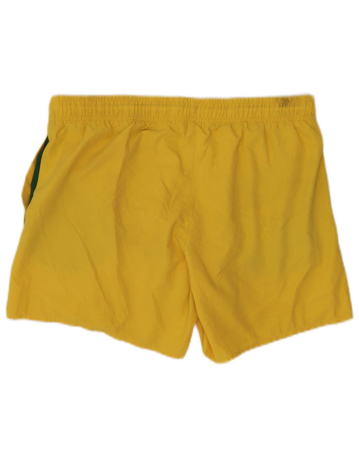 Lacoste Mens Sport Shorts Large Yellow Polyester