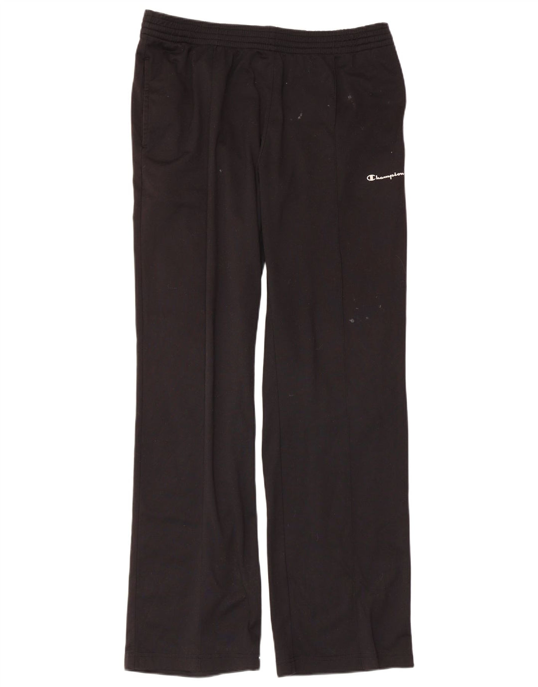 CHAMPION Mens Tracksuit Trousers Medium  Black Polyester